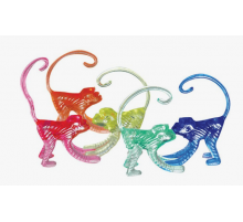 Украшения для коктейля Обезьяна 40мм пластик 14шт в упак