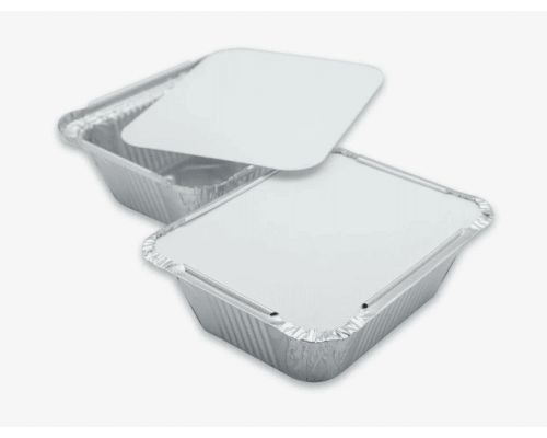 Контейнер алюминиевый с крышкой 317*217/272*172 Н-44 2300мл