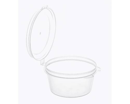 Соусник 80мл с двумя упорами ВЗЛП прозрачный  (уп80шт/960)