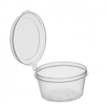 Соусник 50мл Смартпласт крышка сверху 80шт (80/1200)