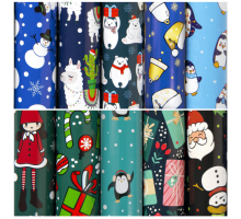 Бумага оберточная 70см*10м Новый год НГ Snow Fun рисунок в ассортименте