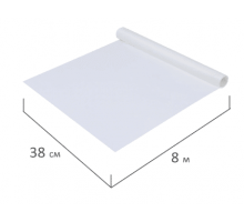 Пергамент силиконизированный 38*8м белый (25рул/короб)