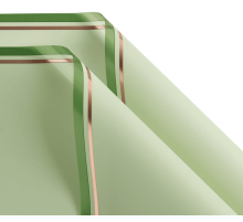 Пленка матовая в листах 60*60 (20шт) 53мкм с двойной каймой цвет в ассортименте