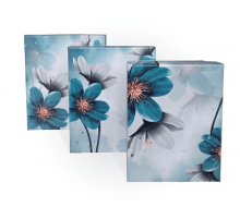 Коробка подарочная 19*15*9 ГАРМОНИЯ цветы