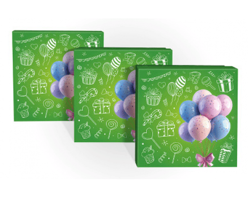 Коробка подарочная 15*15*5 ВОЗДУШНЫЕ МЕЧТЫ