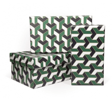 Коробка подарочная 15*9,5*6 3D ФИГУРЫ