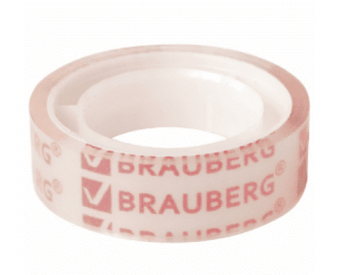 Скотч канцелярский 12х10 35мкм BRAUBERG (12шт)
