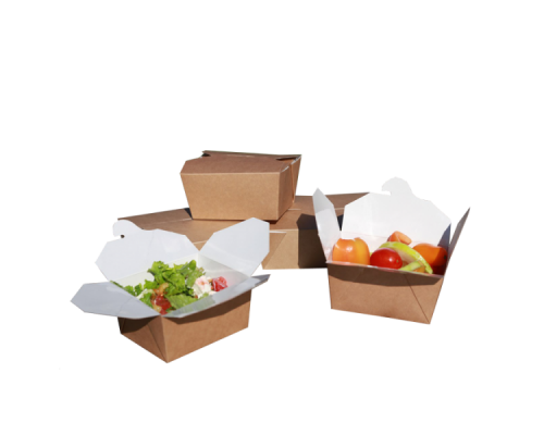 Упаковка для лапши ECO FOLD BOX 600 (130x105x64) (уп50/кор450)