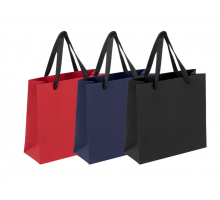 Пакет подарочный 20*20*8 Business Kraft цвет в ассортименте