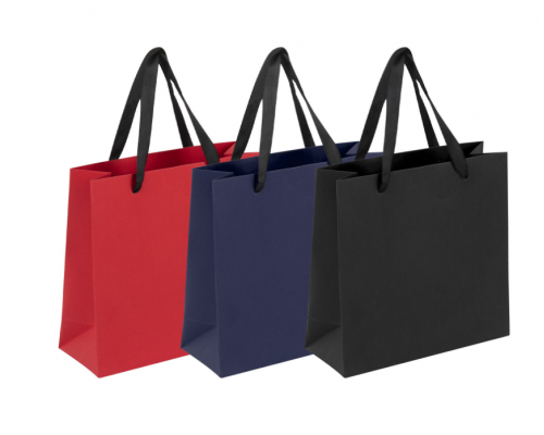 Пакет подарочный 20*20*8 Business Kraft цвет в ассортименте