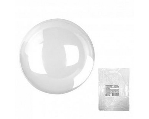 Сфера 3D 24"/60см Bubble Прозрачный в упаковке ВЕСЕЛУХА