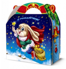 Коробка НГ Звездочет 220х90х195 1300г (уп120)