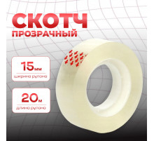 Скотч канцелярский 15х20 TSК 209Т (12/300шт)