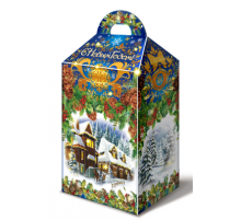 Коробка НГ АЛЬПИЙСКИЙ ДВОРИК 145х105х135 1200гр