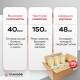 Скотч 48мм*150м 40мкм прозрачный NOVAROLL (кор 30шт)