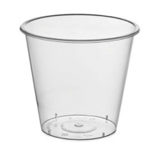 Стакан 255/300мл BUBBLE CUP D-90мм прозрачный глянцевый (50шт/500уп)
