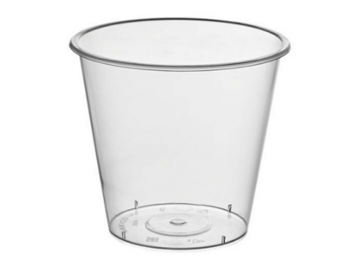 Стакан 255/300мл BUBBLE CUP D-90мм прозрачный глянцевый (50шт/500уп)