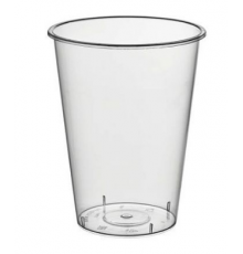 Стакан 375/410мл BUBBLE CUP D-90мм прозрачный глянцевый (25шт/500уп)