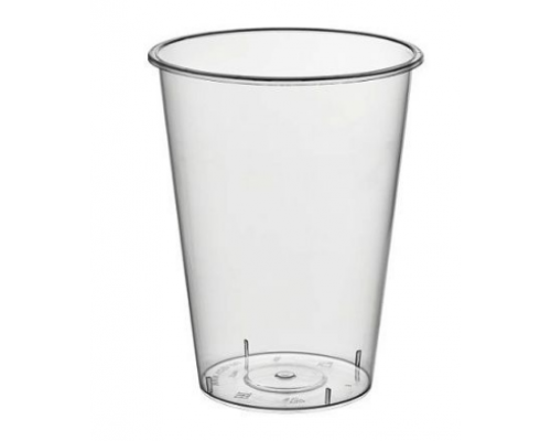 Стакан 375/410мл BUBBLE CUP D-90мм прозрачный глянцевый (25шт/500уп)