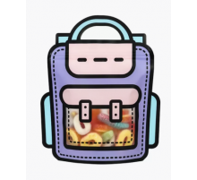 Пакет с zip-lock застежкой Ранец 18*21см