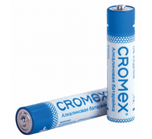 Батарейка алкалиновая мизинчиковая CROMEX Alkaline ААА LR03 24А