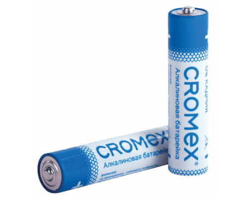 Батарейка алкалиновая мизинчиковая CROMEX Alkaline ААА LR03 24А