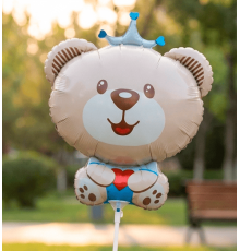 Шар фольгированный 14"/36см Принц мини AGURA