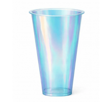 Стакан 375/410мл BUBBLE CUP D-90мм ПЕРЛАМУТР (25шт/600уп)