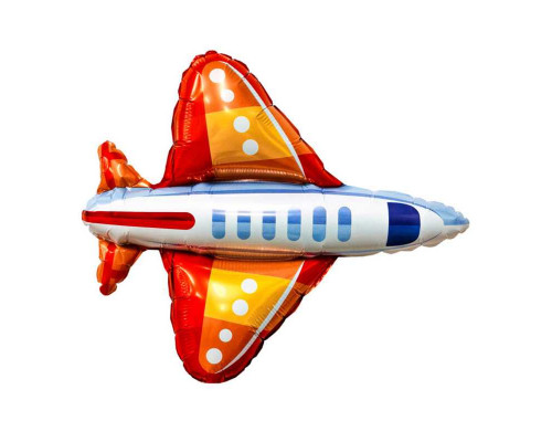 Шар фольгированный 13"/33см Самолет мини